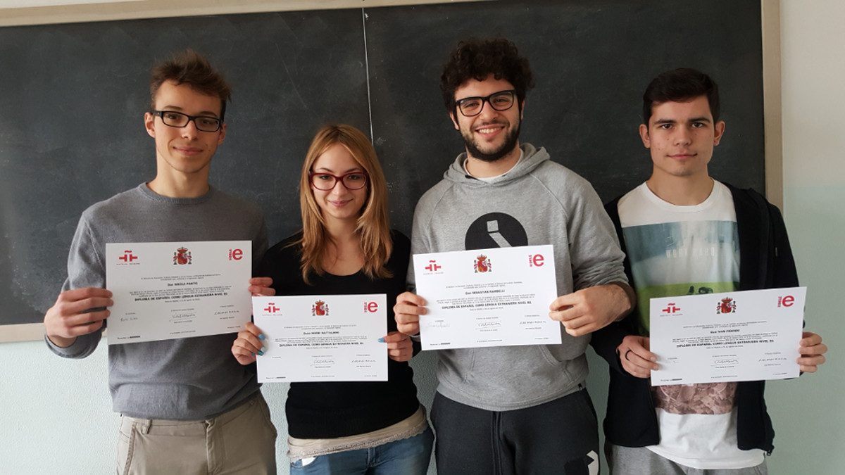 allievi con certificazione DELE 2016