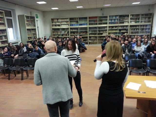 Cerimonia consegna certificato Fusinieri On the Move