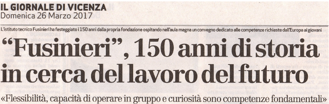 Convegno 150° Anniversario del Fusinieri - Articolo GdV