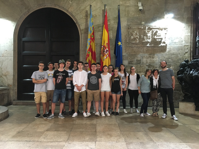studenti in viaggio studio-asl a Valencia