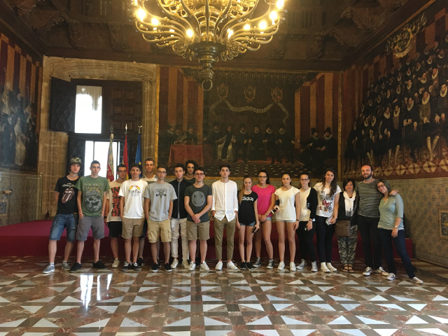 studenti in viaggio studio-asl a Valencia