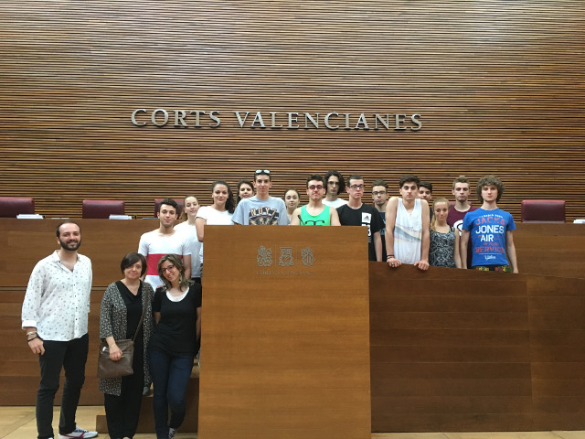studenti in viaggio studio-asl a Valencia