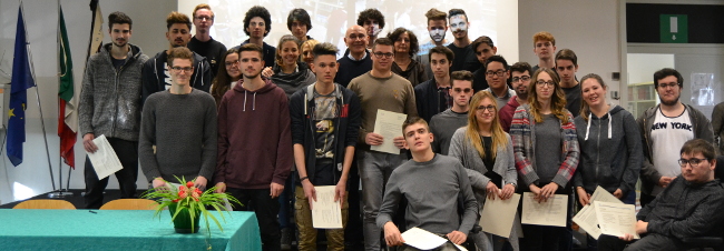 Studenti delle classi 5D e 5F SIA che hanno conseguito la certificazione Cisco
