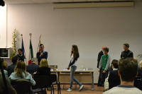 Francesco introduce la presentazione del DVD
