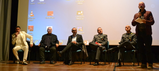 I relatori all'assemblea sul progetto E-commerce